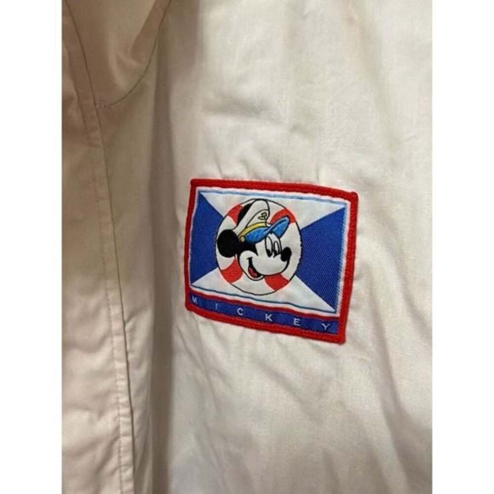 Vintage Mickey Unlimited Jerry Leigh Colorblock Nautical Windbreaker Jacket L - Picture 5 of 10